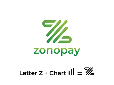 Letter Z Financial Logo chart financial growth iconic initial investment letter logo management pay property z