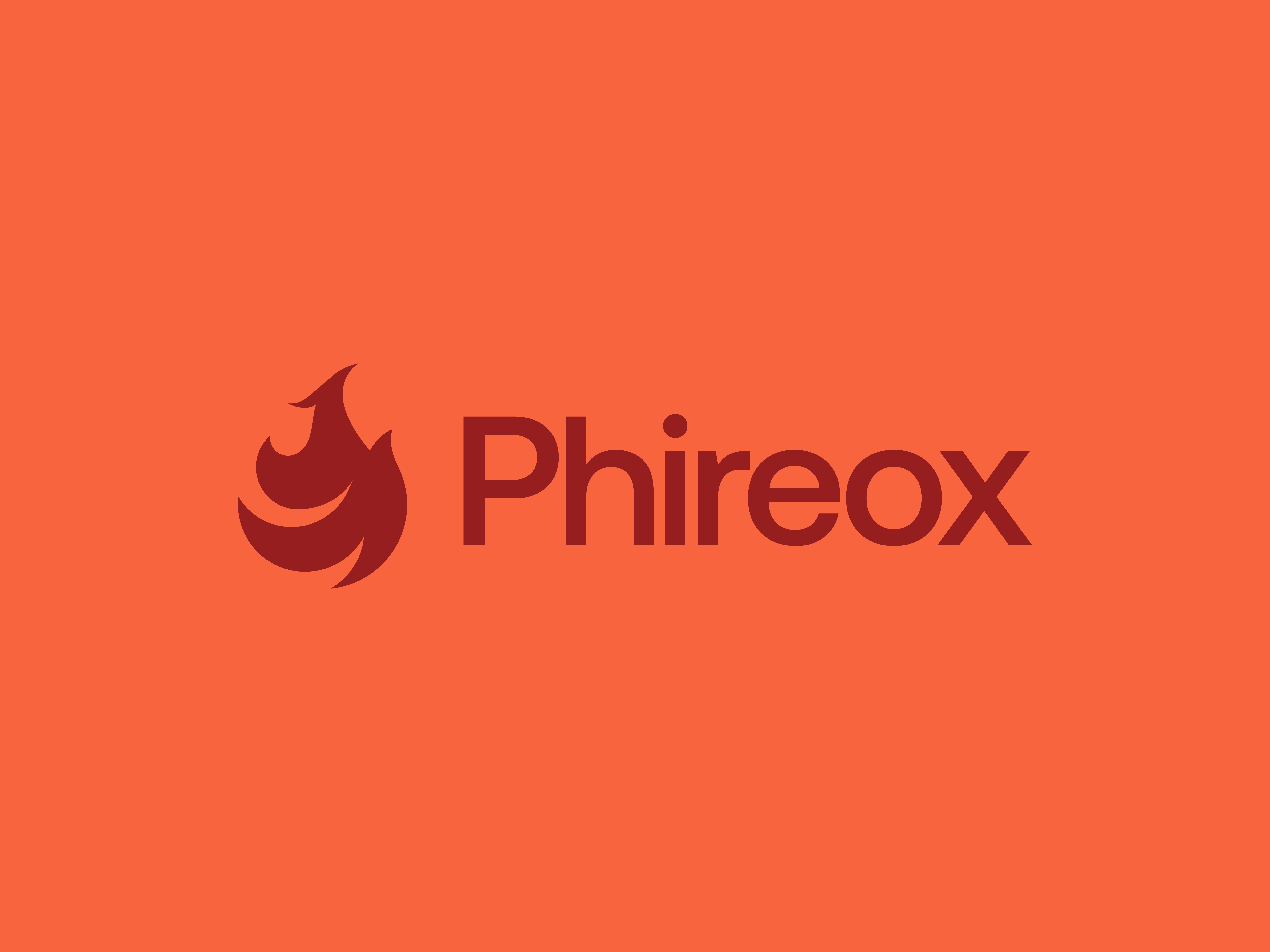 Phoenix and Fire Logo abstract logo bird logo brand identity branding dynamic fire logo flame gradient logo growth icon innovation logo logo design logomark minimal modern logo phoenix logo rebirth technology transformation