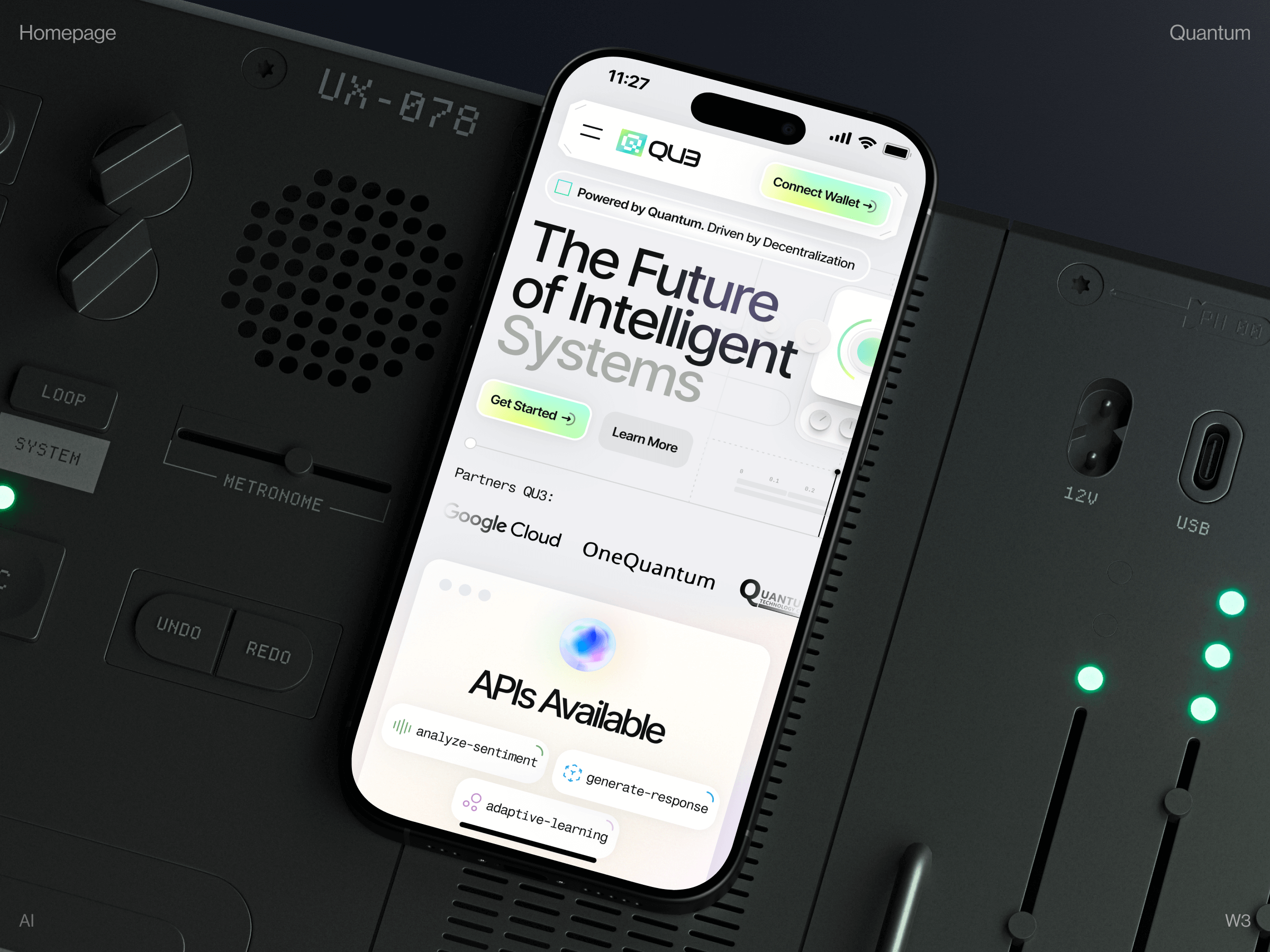 QU3 AI: Seamlessly Deploy Quantum‑Proof MCP Servers 3d ai app design ai assistant ai startup ai technology artificial intelligence chat gpt crypto app crypto exchange crypto landing page cryptocurrency defi finance memecoin mobile design platform product design saas landing page token web3 design