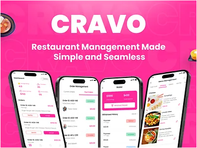 Cravo App | Food Delivery Clone | Uber Eats Clone app clone app design app development company figma food delivery app mobile app design uber eat clone ui uiux ux