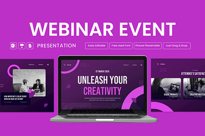 Webinar Event Presentation ppt virtual