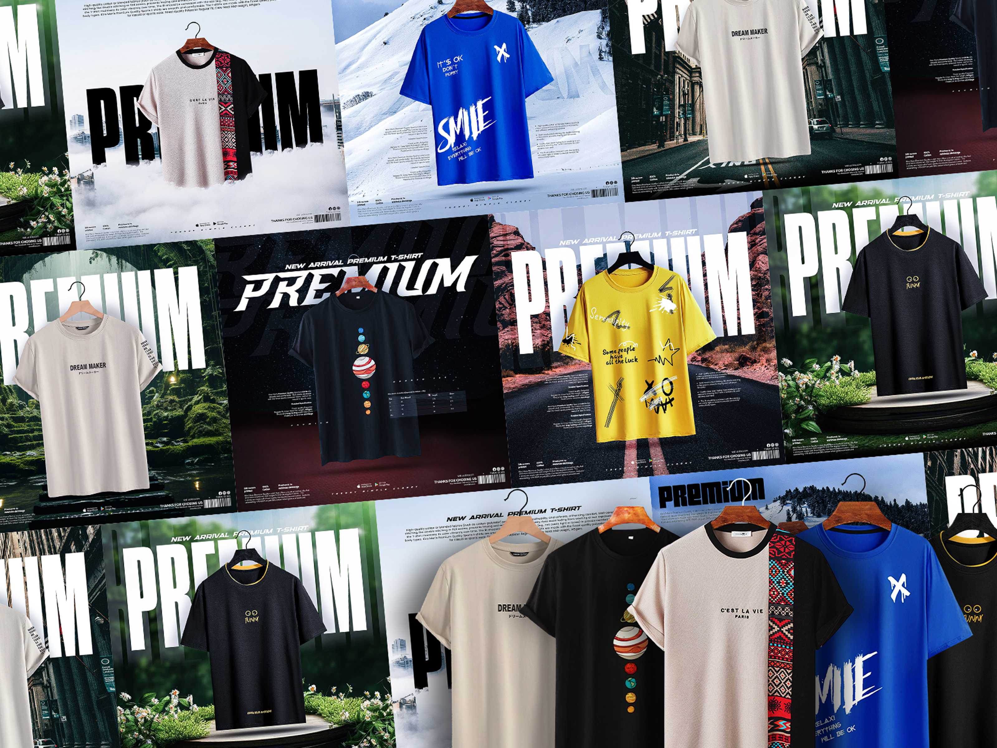 T-Shirt Social Media Ads/Post Design || Banner Design branding creative design graphic design manipulation photoshop social media visual