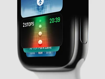 Smart Stack Concept 9 app applewatch application clock concept design human humaninterface interface liveactivity platform sketch smart smartstack stack time ui watch watchos yuhang