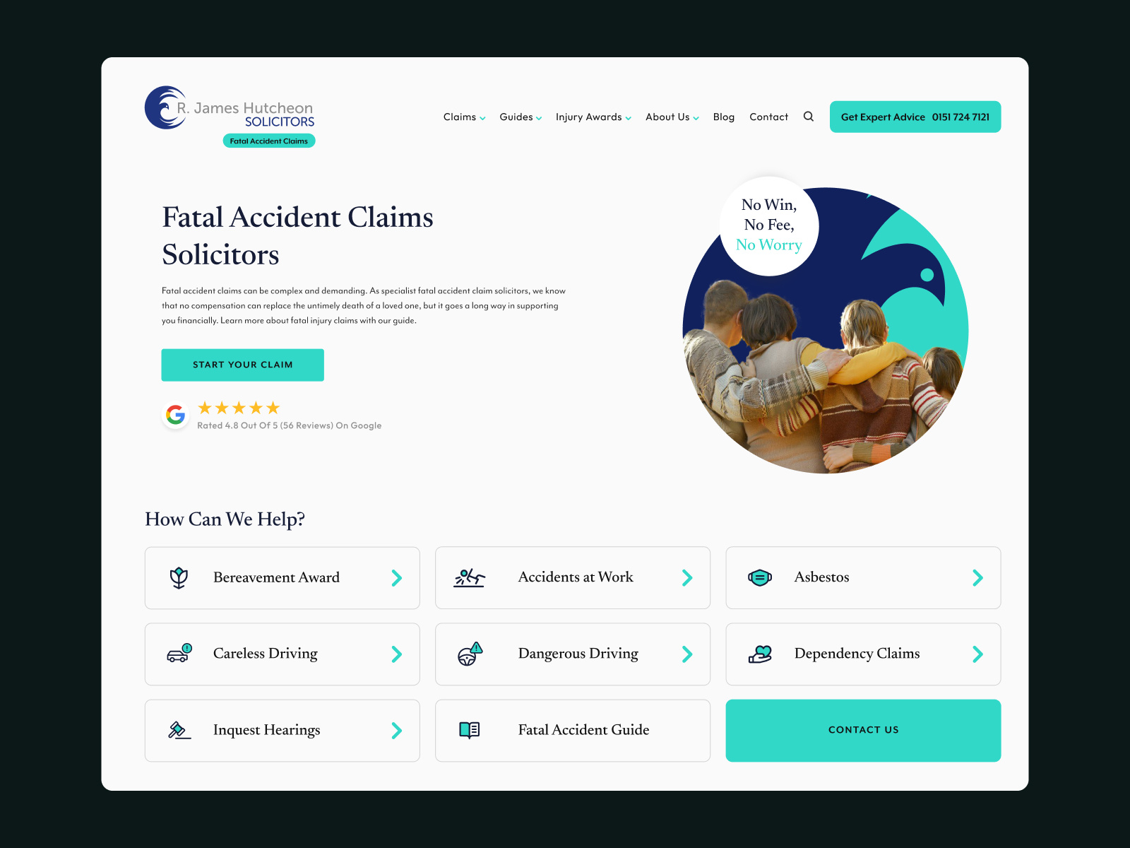 Accident Claims Website