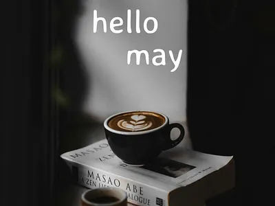 Hello may graphic design