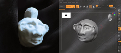 "Слыш, работать", 2025 3d zbrush