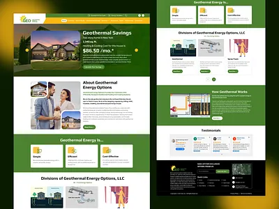 GEO – Sustainable Energy Website Design aeroseal branding cleanenergy energysolutions geothermalenergy geothermalwebsite` graphic design greenbusiness hudsonvalleybusiness hvacwebdesign landing page logo modern web design solar solar website sprayfoam ui ui ux design