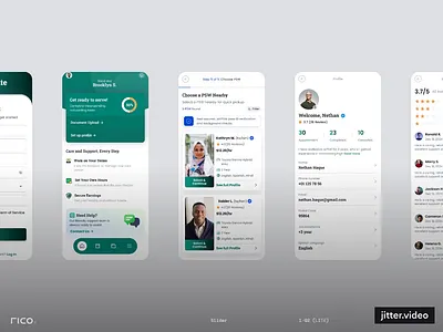 Designing an intuitive service app design mobile app ui ux
