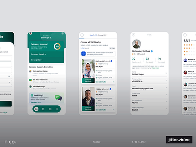 Designing an intuitive service app design mobile app ui ux