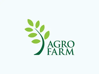 Logo Design agriculture agro farm brand identity branding eco brands farm farming logo graphic design icons illustration leaf logo logo logo creator logo design logo designer mark modern logo organic tree logo visual