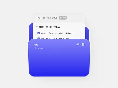 To-do App Folder Illustration Light Theme app design app widget folder design graphic design illustration jackie brown jackiebrown works light design light theme minimal illustration to do to do app to do widget todo ui ui design ux ux design vector widget design