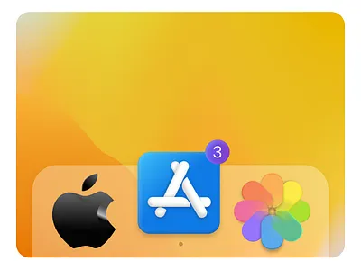 Dockside Visual Experience applauncher dockui gradientui graphic design interfacedesign macosstyle minimalui moderndesign ui uidesign visualexperience