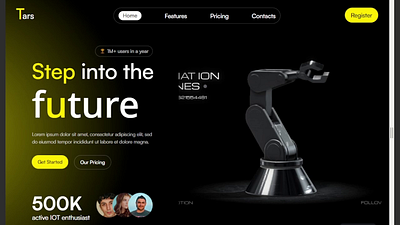 Futuristic and interactive user interface app design figma future ui uiux user interface ux web