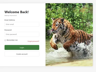 Login Page For Wildlife Sites
