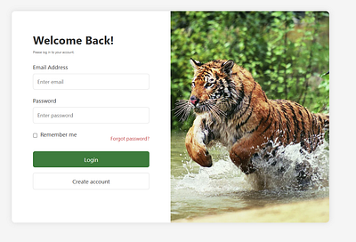 Login Page For Wildlife Sites