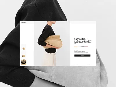 007 / Product page | Flattered UI bags brands desktopdesign e commerce retail shopify shopping visualdesign webdesign
