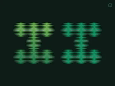 Cactus I cactus desert detail green heat icon illusion letter i logo monogram nature plant spikes succulent symbol synthwave tech typography