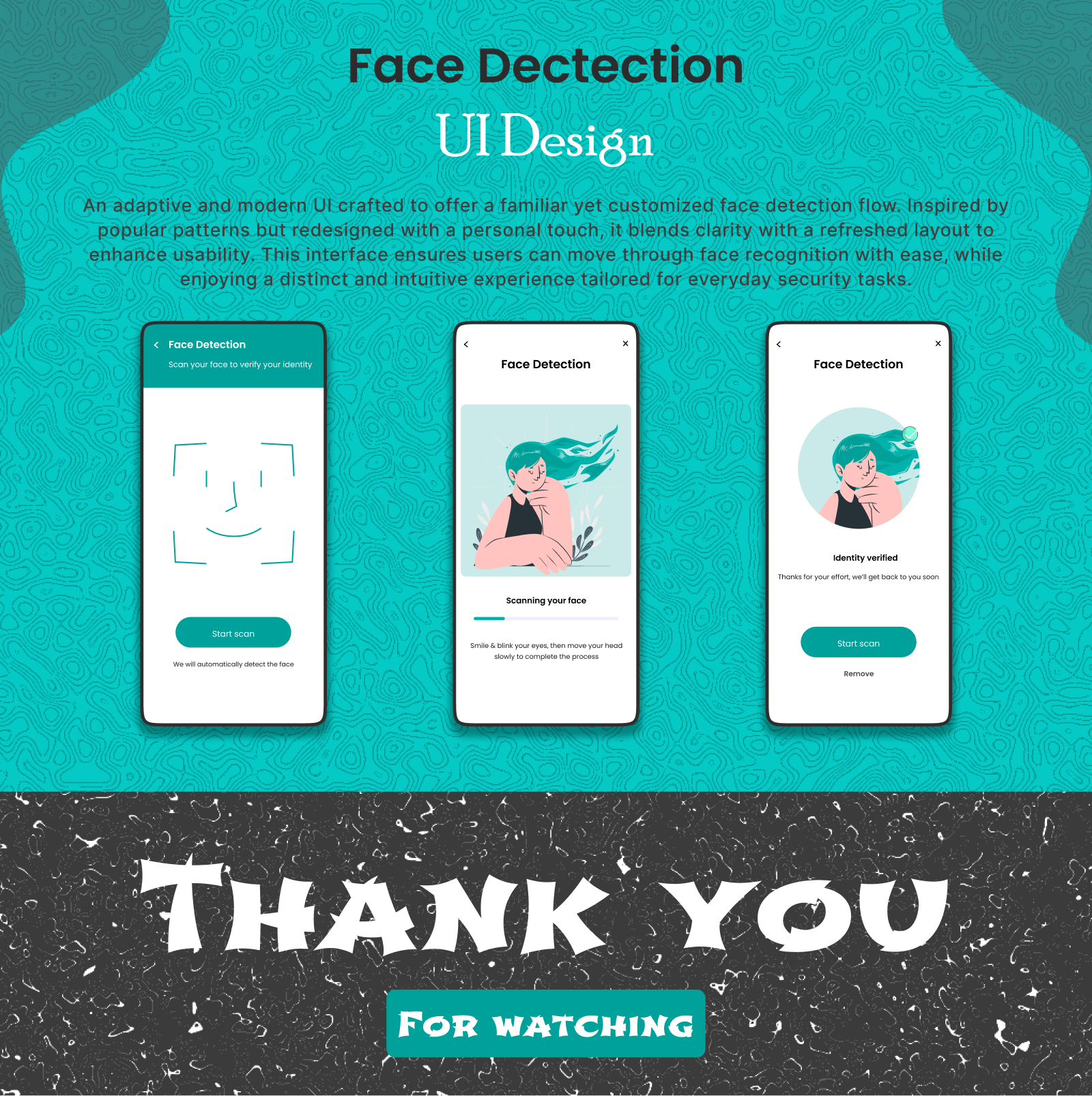 💠 Face Detection – Modern & Intuitive UI Flow designinspiration dribbbleshots facedetectionui facerecognition figma interactiondesign minimaldesign mobiledesign productdesign uidesign uiux uxdesign vtn design