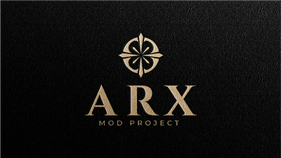 ARX Logo Design branding design gadget logo luxury minimal watch