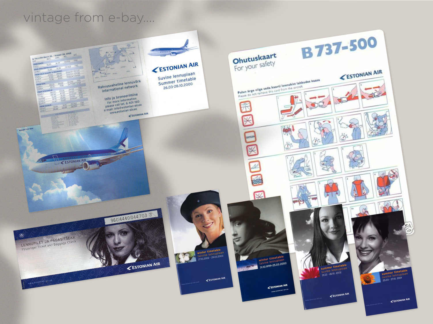 Estonian air design graphic design illustration typography vector