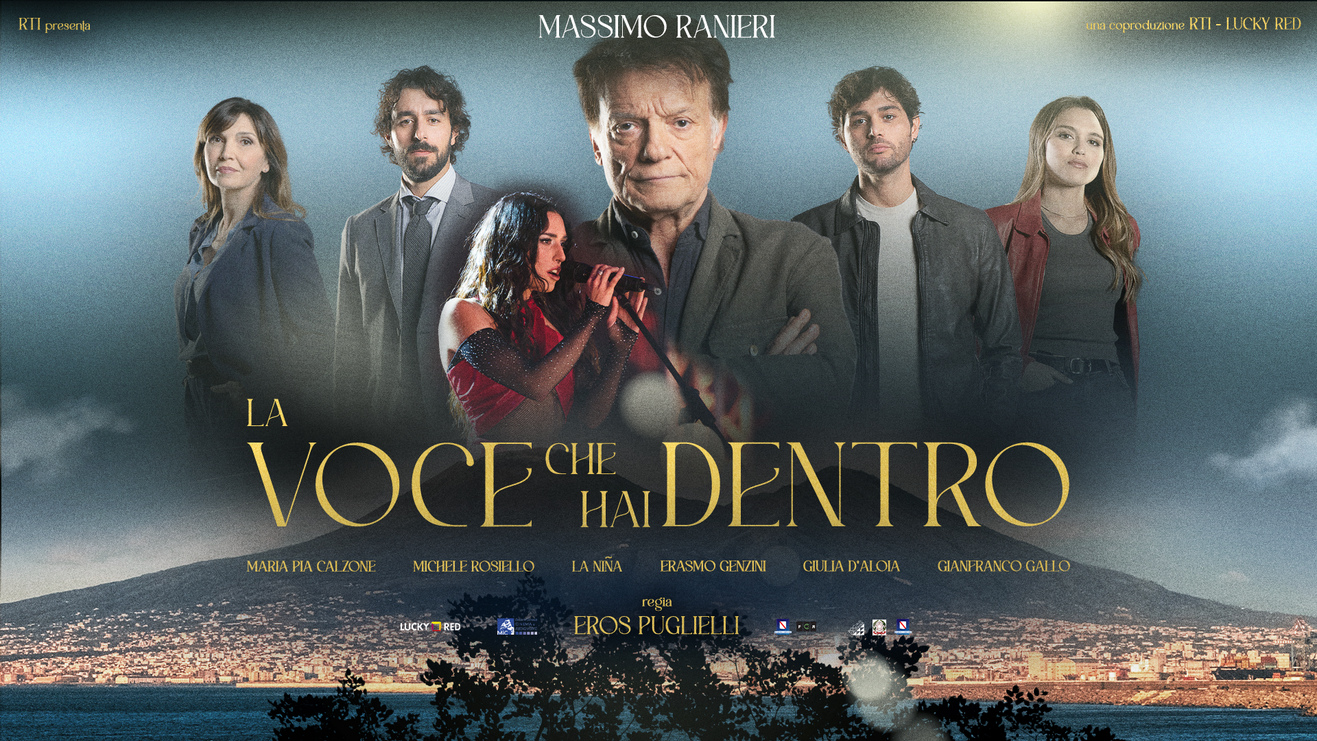 Movie Poster for "La Voce che hai dentro" cinema graphic design keyart marketing movie poster