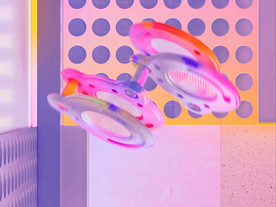 Rainbow Rings- 3D Model 3d 3d abstract work 3d art work 3d circular elements 3d composition 3d design 3d model 3d render 3d rendering 3d visual circular elements colorful design graphic design modern art rainbow rainbow colors rainbow effect round