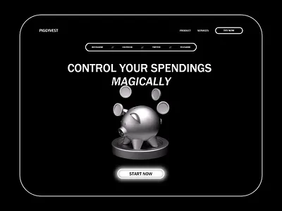 Landing Page Ui Animation 3d animation branding graphic design landing page motion graphics render ui ux website