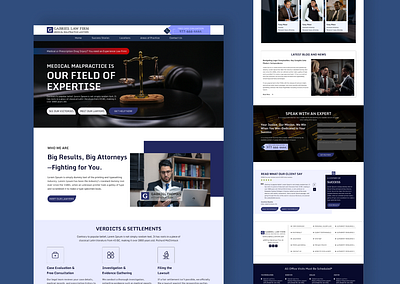 Law farm landing page attorney cleanui homepagedesign landingpage lawfirm lawfirmdesign lawyerwebsite legalservices legalwebsite malpracticeattorney medicallawyer medicalmalpractice minimal design patientrights professionalui ux uxinspiration webdesign websitedesign