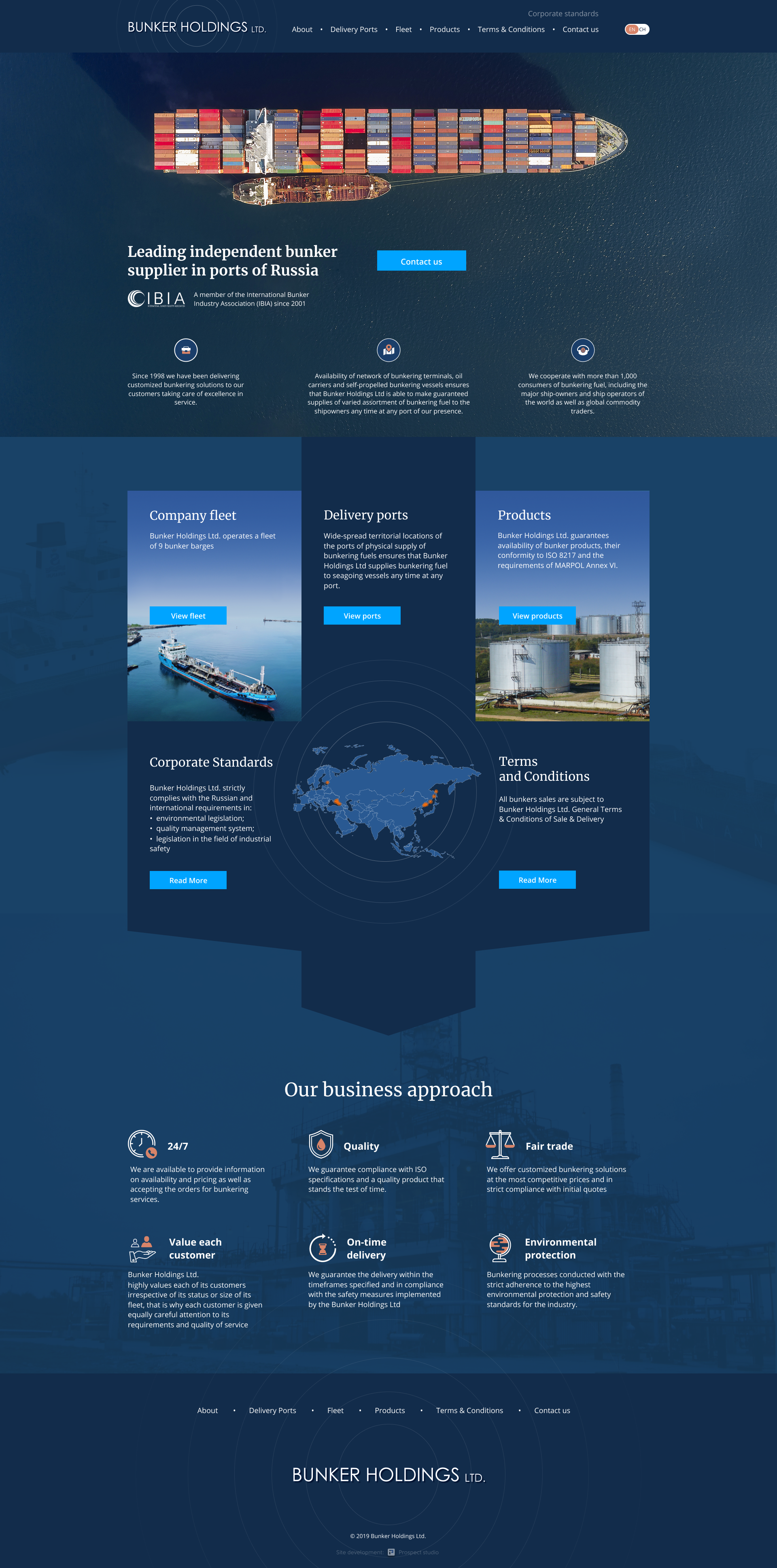 Unique UX/UI design for ship bunkering company branding design figma logo ui ux vector