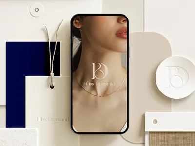 Bliss Diamond – Elegant Branding & Logo Design brandbook brandidentity branding brandlogo design elegantlogo graphic design illustration jewelrylogo jewelrymonogram logo logotype luxurylogo minimalist logo premium identity typographic logo typography vector