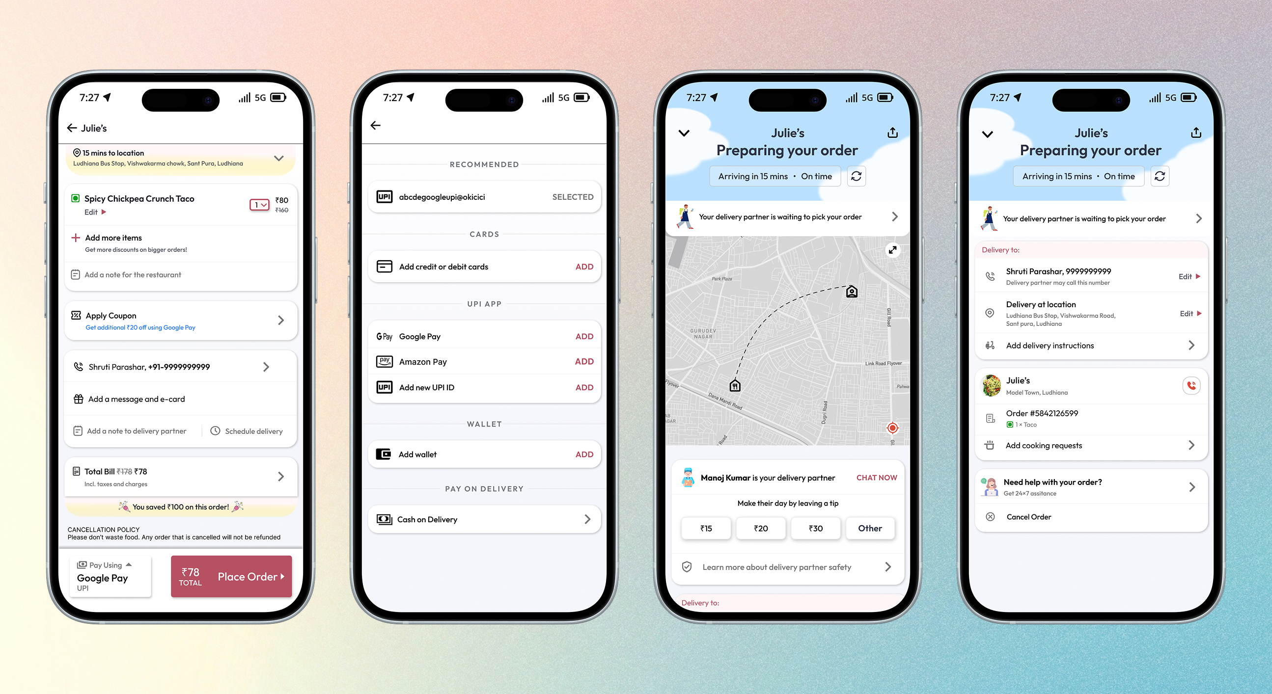 Zomato App Redesign- UI/UX Case Study by Shruti Parashar on Dribbble