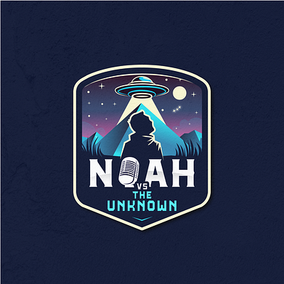 Noah VS The Unknown logo brand design branding design graphic design graphic designer illustration logo logo design vector