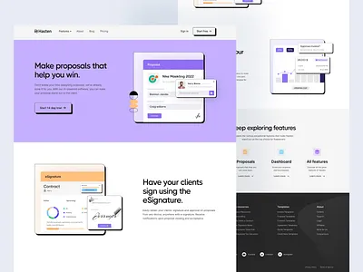 marketing landing page design in figma 3d animation branding dashboard design figma graphic design illustration logo motion graphics page ui ux