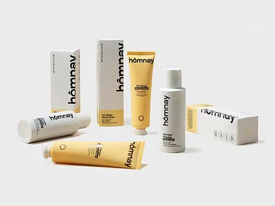 Hômnay Brand Identity brand design brand identity branding graphic designer identity logo logo design logotype packaging visual identity