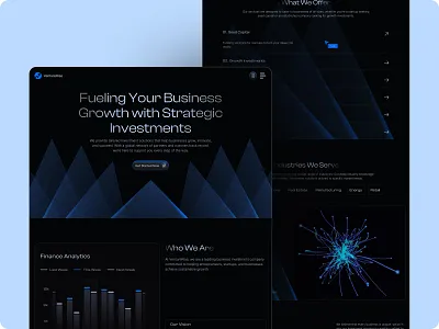 VentureRise- Business Consulting Website business consulting design landing page ui ux web design website