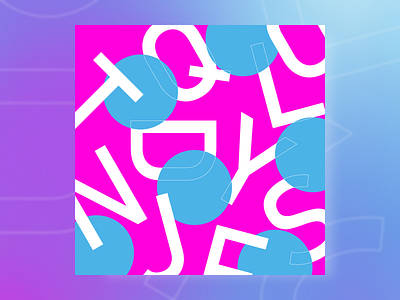 Abstract Typography Background creative креатив