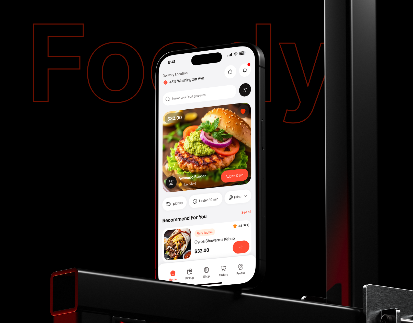 Food Delivery App 2025 design trend app app ui design delivery food and drink food app food delivery foodie menu mobile mobile app for dining services online online food order app product restaurant restaurant delivery ui design startup ui design ui ux vegetables