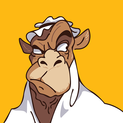 meme character camel character custom illustration meme character nft