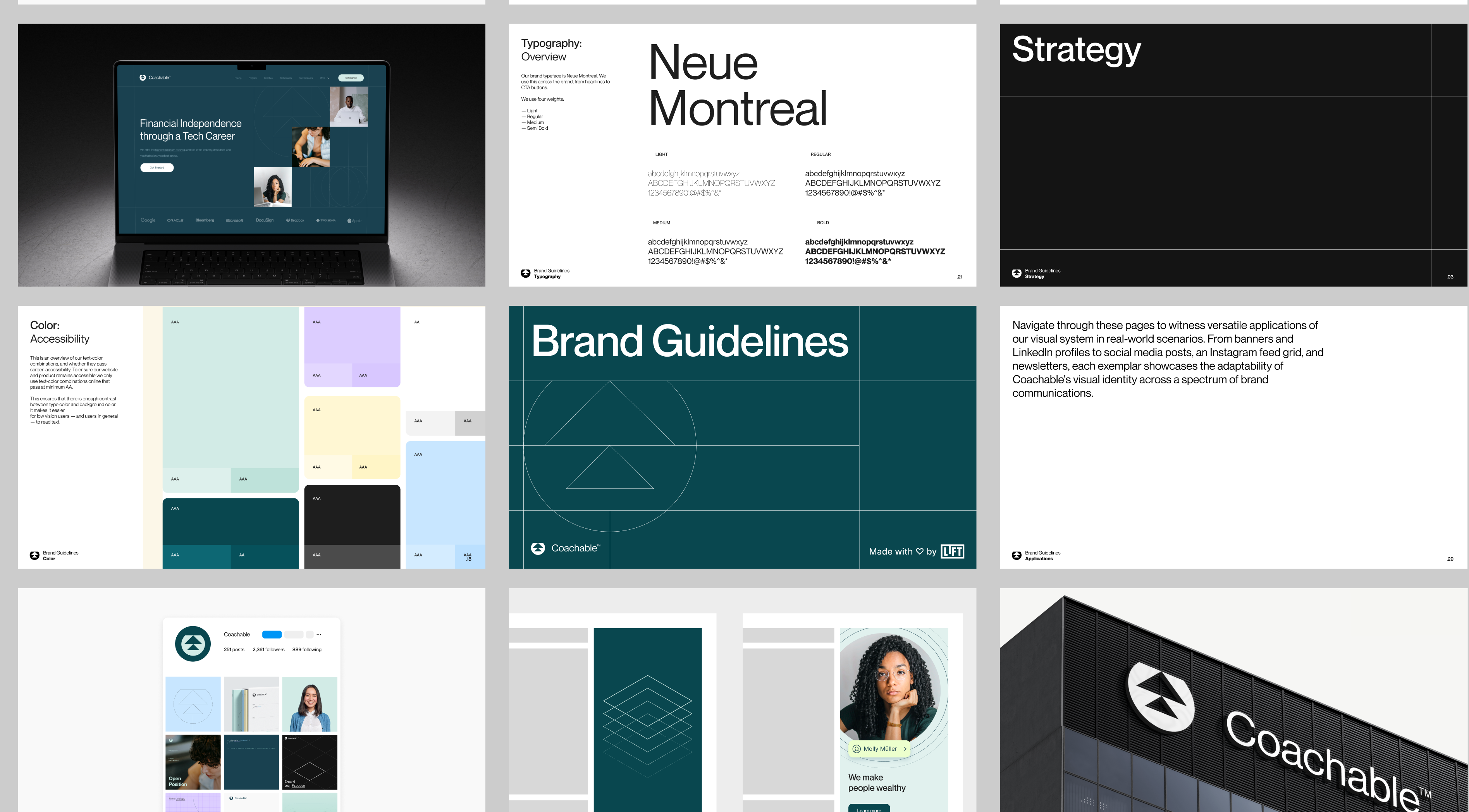 Coachable | Brand Guidelines brand guidelines
