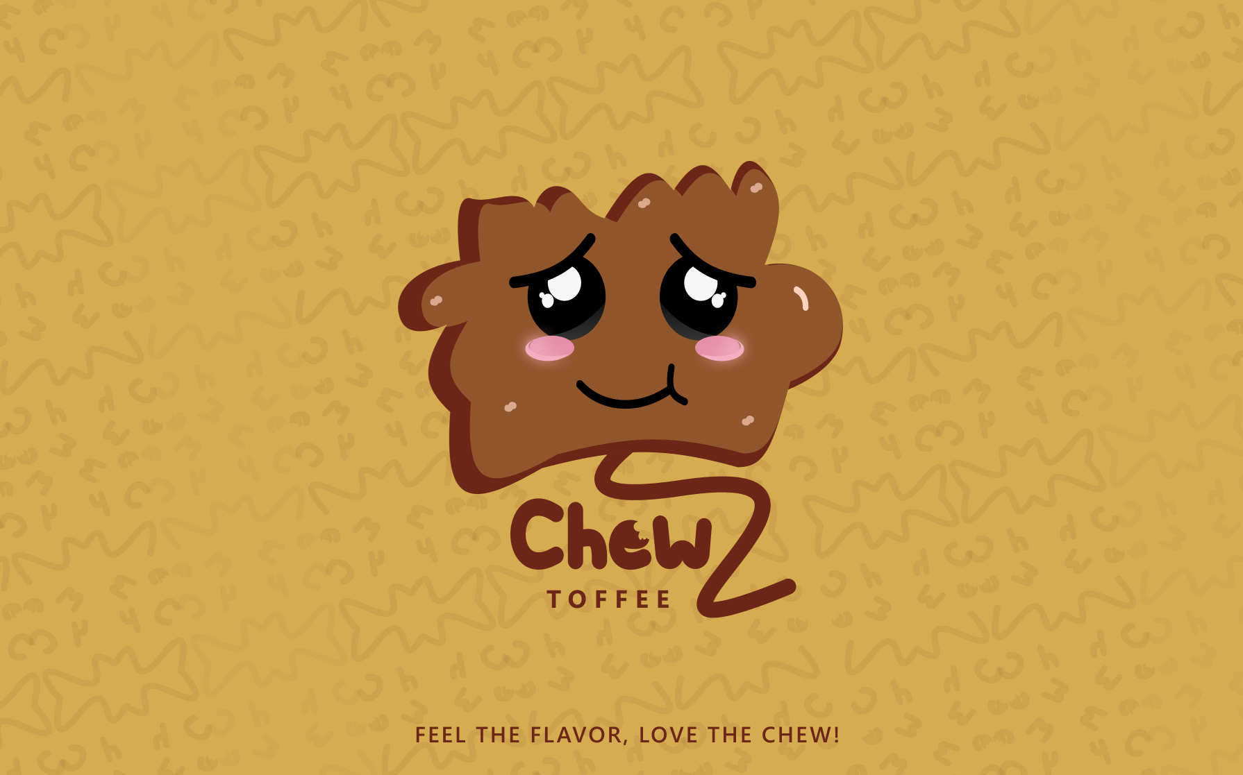 Chews Toffeee ~ Logo Design & Packaging Design brand branding candy design dribbble graphic design illustration inspiration logo packaging toffee
