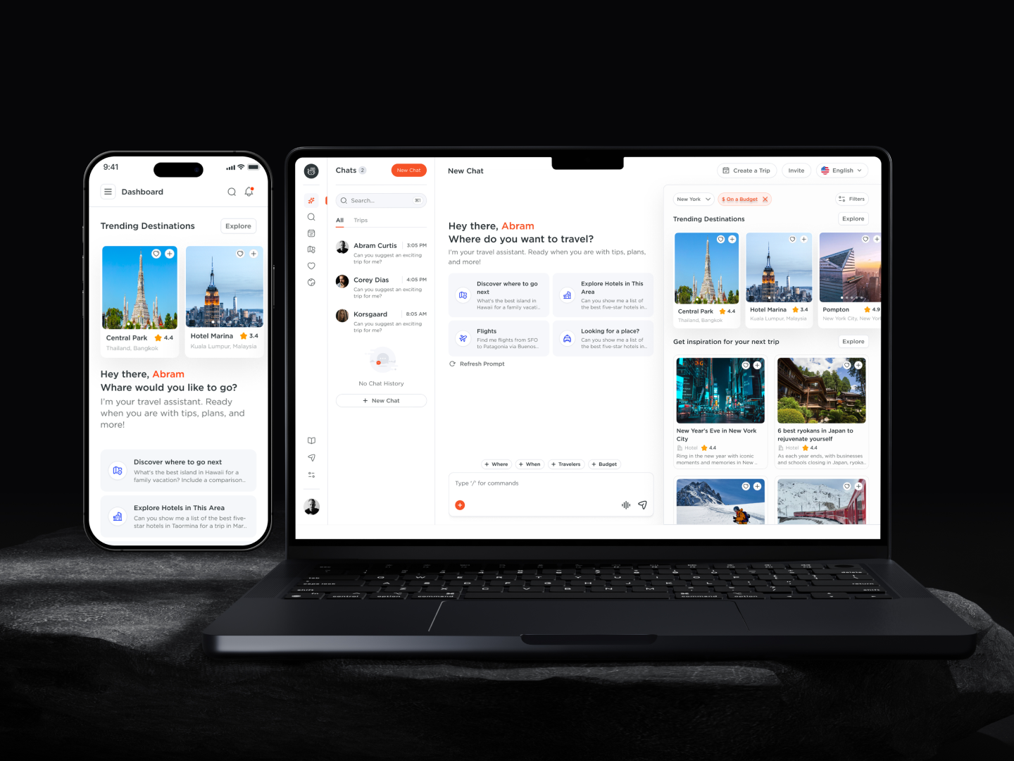 Ai Travel Planner By Technonext Design On Dribbble