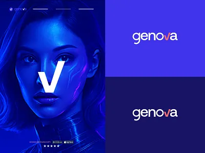Genova Ai Logo Design brand identity branding brandmark logo business logo creative logo design logo logo concept logo design logo designs logo idea logo type logos logotype minimal logo minimalist logo modern logo timeless logo wordmark logo