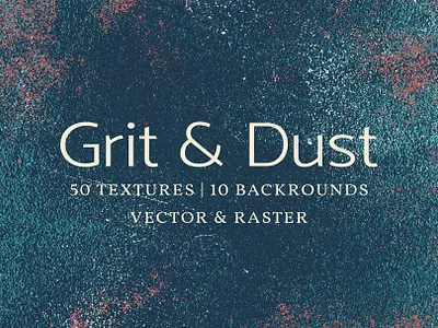 Grit & Dust background collection dirt dust grain grit noise particle raster set speckle spray texture vector