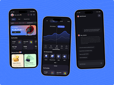 Banking Dark Theme Concept branding design designer illustration logo ui ui ux uidesign uiux webdesign