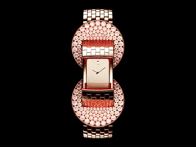 Ludo Secret Watch by Van Cleef & Arpels 3d branding cgi cinema4d corona design icon illustration luxury rendering watch