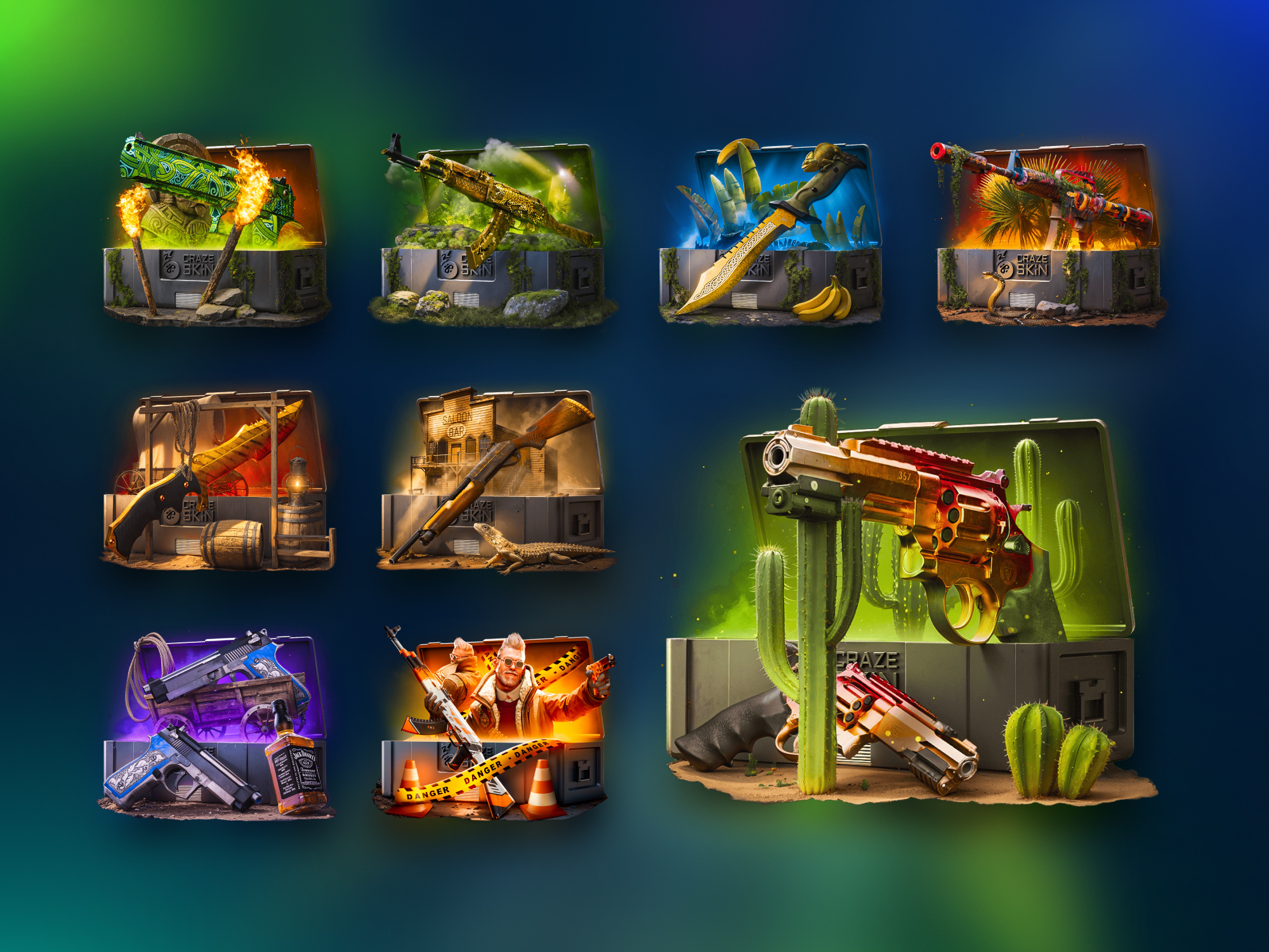 Example of Mystical Boxes