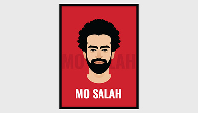 Mo Salah poster css drylikov html image mo salah poster sass scss web