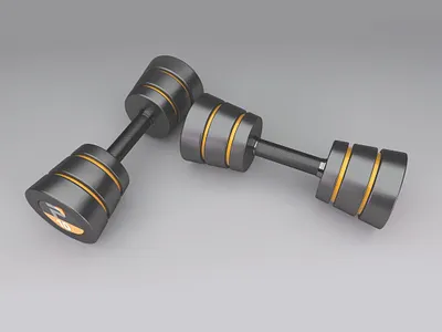 Dumbbell Design 3d 3dmodel academia beatiful contest creativeexpert dumbbell freelancedesigner halteres japan sketchup urethane