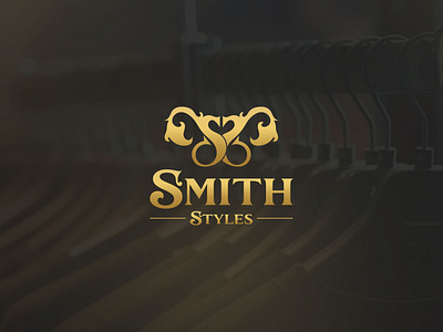 Smith Styles Logo Design apparel branding business creative logo custom logo design graphic design letter logo logo