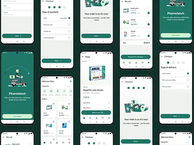 Pharmacy delivery app ecommerceapp pharmacyapp ui uxui